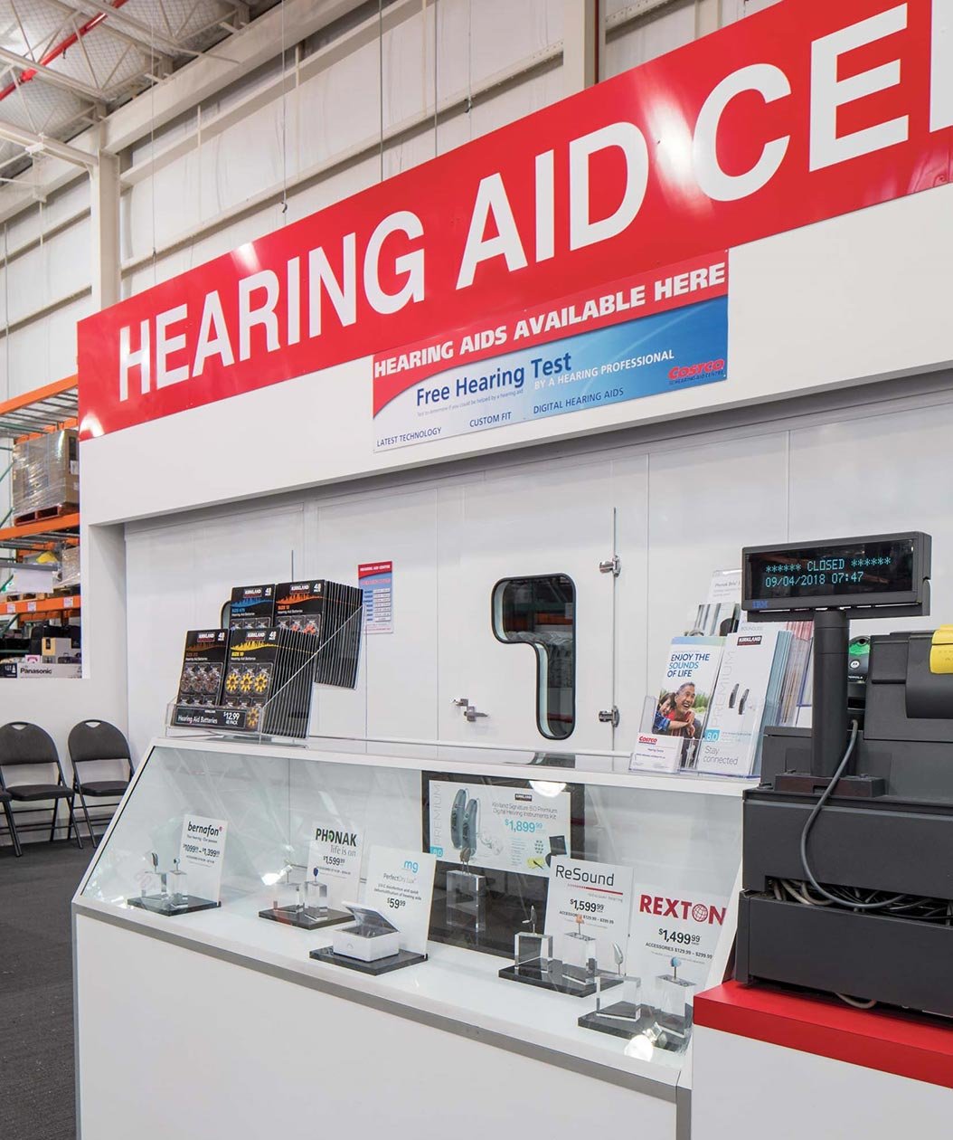 Costco hearing aid centre — free hearing tests and fitted hearing aids